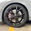 JBTブレーキキャリパーキット：VW Golf GTI：4POT（SP4P）+2ピース380mmスリットローター＋ブラケット＋パッド＋ブレーキホース：フロントフルセット：全9色