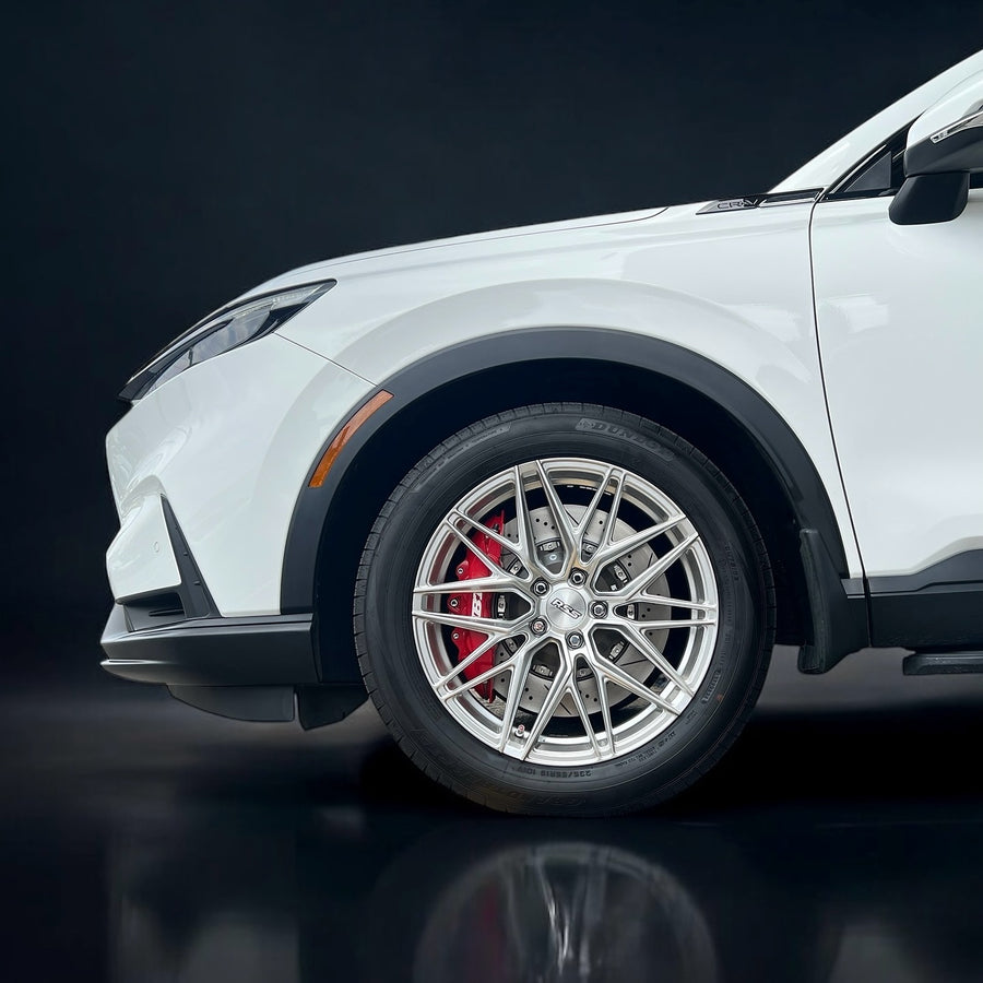JBTブレーキキャリパーキット：HONDA CR-V VI：8POT（Z8）+2ピース380mmスリットローター＋ブラケット＋パッド＋ブレーキホース：フロントフルセット：全9色