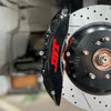 JBTブレーキキャリパーキット：HONDA Accord：4POT（SP4P）+2ピース330mmスリットローター＋ブラケット＋パッド＋ブレーキホース：フロントフルセット：全9色