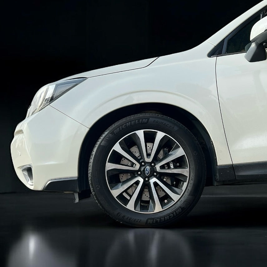 JBTブレーキキャリパーキット：SUBARU Forester IV：4POT（SP4P）+2ピース355mmスリットローター＋ブラケット＋パッド＋ブレーキホース：フロントフルセット：全9色