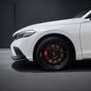 JBTブレーキキャリパーキット：HONDA Civic：4POT（SP4P）+2ピース355mmスリットローター＋ブラケット＋パッド＋ブレーキホース：フロントフルセット：全9色