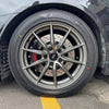 JBTブレーキキャリパーキット：MITSUBISHI Lancer：4POT（SP4P）+2ピース330mmスリットローター＋ブラケット＋パッド＋ブレーキホース：フロントフルセット：全9色
