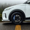 JBTブレーキキャリパーキット：NISSAN Kicks：4POT（SP4P）+2ピース355mmスリットローター＋ブラケット＋パッド＋ブレーキホース：フロントフルセット：全9色