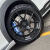 JBTブレーキキャリパーキット：NISSAN Kicks：4POT（SP4P）+2ピース355mmスリットローター＋ブラケット＋パッド＋ブレーキホース：フロントフルセット：全9色