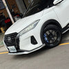 JBTブレーキキャリパーキット：NISSAN Kicks：4POT（SP4P）+2ピース355mmスリットローター＋ブラケット＋パッド＋ブレーキホース：フロントフルセット：全9色