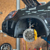 JBTブレーキキャリパーキット：HONDA CR-V IV：4POT（SP4P）+2ピース355mmスリットローター＋ブラケット＋パッド＋ブレーキホース：フロントフルセット：全9色
