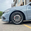 JBTブレーキキャリパーキット：HONDA Civic：4POT（SP4P）+2ピース330mmスリットローター＋ブラケット＋パッド＋ブレーキホース：フロントフルセット：全9色