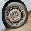 JBTブレーキキャリパーキット：HONDA Civic：4POT（SP4P）+2ピース330mmスリットローター＋ブラケット＋パッド＋ブレーキホース：フロントフルセット：全9色