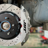 JBTブレーキキャリパーキット：MAZDA 5：4POT（SP4P）+2ピース330mmスリットローター＋ブラケット＋パッド＋ブレーキホース：フロントフルセット：全9色
