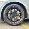 JBTブレーキキャリパーキット：VW Passat：8POT（Z8）+2ピース380mmスリットローター＋ブラケット＋パッド＋ブレーキホース：フロントフルセット：全9色