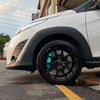 JBTブレーキキャリパーキット：TOYOTA Yaris：4POT（JB4P）+2ピース302/330mmスリットローター＋ブラケット＋パッド＋ブレーキホース：フロントフルセット：全9色