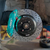 JBTブレーキキャリパーキット：TOYOTA Yaris：4POT（JB4P）+2ピース302/330mmスリットローター＋ブラケット＋パッド＋ブレーキホース：フロントフルセット：全9色