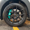 JBTブレーキキャリパーキット：TOYOTA Yaris：4POT（JB4P）+2ピース302/330mmスリットローター＋ブラケット＋パッド＋ブレーキホース：フロントフルセット：全9色