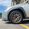 JBTブレーキキャリパーキット：LEXUS UX：4POT（SP4P）+2ピース355mmスリットローター＋ブラケット＋パッド＋ブレーキホース：フロントフルセット：全9色