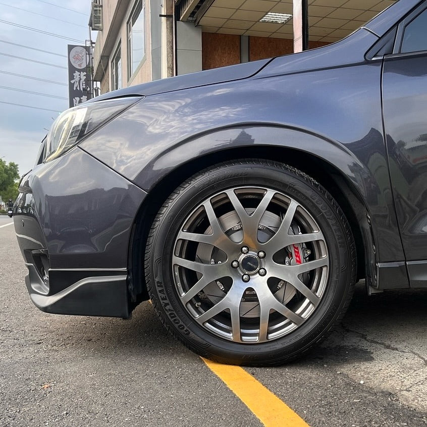 JBTブレーキキャリパーキット：SUBARU Forester IV：4POT（SP4P）+2ピース380mmスリットローター＋ブラケット＋パッド＋ブレーキホース：フロントフルセット：全9色