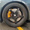 JBTブレーキキャリパーキット：VOLVO V60：8POT（Z8）+2ピース380mmスリットローター＋ブラケット＋パッド＋ブレーキホース：フロントフルセット：全9色