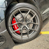 JBTブレーキキャリパーキット：TOYOTA Camry：4POT（SP4P）+2ピース355mmスリットローター＋ブラケット＋パッド＋ブレーキホース：フロントフルセット：全9色
