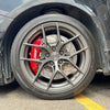 JBTブレーキキャリパーキット：TOYOTA Camry：4POT（SP4P）+2ピース355mmスリットローター＋ブラケット＋パッド＋ブレーキホース：フロントフルセット：全9色