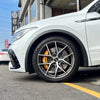 JBTブレーキキャリパーキット：VW Tiguan：8POT（Z8）+2ピース380mmスリットローター＋ブラケット＋パッド＋ブレーキホース：フロントフルセット：全9色