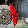 JBTブレーキキャリパーキット：SUZUKI SX4：4POT（SP4P）+2ピース330mmスリットローター＋ブラケット＋パッド＋ブレーキホース：フロントフルセット：全9色