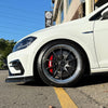 JBTブレーキキャリパーキット：VW Golf 7：4POT（SP4P）+2ピース355mmスリットローター＋ブラケット＋パッド＋ブレーキホース：フロントフルセット：全9色