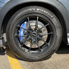 JBTブレーキキャリパーキット：HONDA HR-V：4POT（SP4P）+2ピース355mmスリットローター＋ブラケット＋パッド＋ブレーキホース：フロントフルセット：全9色