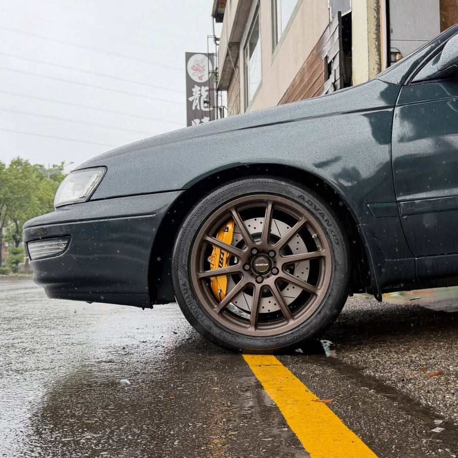 JBTブレーキキャリパーキット：TOYOTA Exsior：4POT（SP4P）+2ピース330mmスリットローター＋ブラケット＋パッド＋ブレーキホース：フロントフルセット：全9色