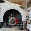 JBTブレーキキャリパーキット：VW Touran：4POT（SP4P）+2ピース355mmスリットローター＋ブラケット＋パッド＋ブレーキホース：フロントフルセット：全9色