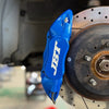 JBTブレーキキャリパーキット：HONDA Civic 8：4POT（JB4P）+2ピース302/330mmスリットローター＋ブラケット＋パッド＋ブレーキホース：フロントフルセット：全9色