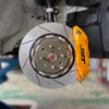 JBTブレーキキャリパーキット：HONDA Fit：4POT（JB4P）+2ピース302/330mmスリットローター＋ブラケット＋パッド＋ブレーキホース：フロントフルセット：全9色
