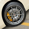 JBTブレーキキャリパーキット：HONDA Fit：4POT（JB4P）+2ピース302/330mmスリットローター＋ブラケット＋パッド＋ブレーキホース：フロントフルセット：全9色