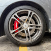 JBTブレーキキャリパーキット：HONDA Civic 8：4POT（SP4P）+2ピース330mmスリットローター＋ブラケット＋パッド＋ブレーキホース：フロントフルセット：全9色