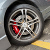 JBTブレーキキャリパーキット：HONDA Civic 8：4POT（SP4P）+2ピース330mmスリットローター＋ブラケット＋パッド＋ブレーキホース：フロントフルセット：全9色