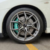 JBTブレーキキャリパーキット：MITSUBISHI Lancer：4POT（SP4P）+2ピース355mmスリットローター＋ブラケット＋パッド＋ブレーキホース：フロントフルセット：全9色