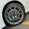 JBTブレーキキャリパーキット：MITSUBISHI Lancer：4POT（SP4P）+2ピース355mmスリットローター＋ブラケット＋パッド＋ブレーキホース：フロントフルセット：全9色