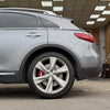 JBTブレーキキャリパーキット：INFINITI QX70：4POT（SP4P）+2ピース380mmスリットローター＋ブラケット＋パッド＋ブレーキホース：フロントフルセット：全9色