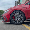 JBTブレーキキャリパーキット：VW Golf 8：4POT（SP4P）+2ピース380mmスリットローター＋ブラケット＋パッド＋ブレーキホース：フロントフルセット：全9色