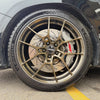 JBTブレーキキャリパーキット：SUBARU WRX：6POT（RS6P）+2ピース380mmスリットローター＋ブラケット＋パッド＋ブレーキホース：フロントフルセット：全9色