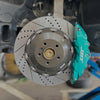 JBTブレーキキャリパーキット：BMW X5：8POT（Z8）+2ピース400mmスリットローター＋ブラケット＋パッド＋ブレーキホース：フロントフルセット：全9色