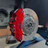 JBTブレーキキャリパーキット：VW Golf 7：8POT（Z8）+2ピース380mmスリットローター＋ブラケット＋パッド＋ブレーキホース：フロントフルセット：全9色