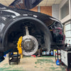 JBTブレーキキャリパーキット：TESLA Model Y：6POT（RS6P）+2ピース400mmスリットローター＋ブラケット＋パッド＋ブレーキホース：フロントフルセット：全9色