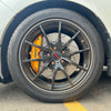 JBTブレーキキャリパーキット：HONDA Odyssey：4POT（SP4P）+2ピース355mmスリットローター＋ブラケット＋パッド＋ブレーキホース：フロントフルセット：全9色