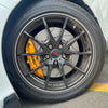 JBTブレーキキャリパーキット：HONDA Odyssey：4POT（SP4P）+2ピース355mmスリットローター＋ブラケット＋パッド＋ブレーキホース：フロントフルセット：全9色