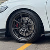 JBTブレーキキャリパーキット：HONDA Civic XI：4POT（SP4P）+2ピース355mmスリットローター＋ブラケット＋パッド＋ブレーキホース：フロントフルセット：全9色