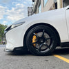 JBTブレーキキャリパーキット：MAZDA 3：4POT（SP4P）+2ピース355mmスリットローター＋ブラケット＋パッド＋ブレーキホース：フロントフルセット：全9色