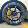 JBTブレーキキャリパーキット：MAZDA 3：4POT（SP4P）+2ピース355mmスリットローター＋ブラケット＋パッド＋ブレーキホース：フロントフルセット：全9色