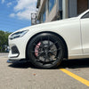 JBTブレーキキャリパーキット：VOLVO V60：8POT（Z8）+2ピース400mmスリットローター＋ブラケット＋パッド＋ブレーキホース：フロントフルセット：全9色