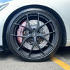 JBTブレーキキャリパーキット：VOLVO V60：8POT（Z8）+2ピース400mmスリットローター＋ブラケット＋パッド＋ブレーキホース：フロントフルセット：全9色