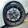JBTブレーキキャリパーキット：VOLVO V60：8POT（Z8）+2ピース400mmスリットローター＋ブラケット＋パッド＋ブレーキホース：フロントフルセット：全9色