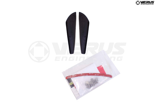 VERUS ENGINEERING(ヴェルスエンジニアリング)A0147A：VW GOLF R(MK6)GOLF6：カーボンダイブプレーンキット（カナード）